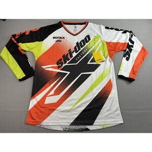 Ski-Doo Factory Racing Jersey Youth 14-16 NWT Snowmobile Winter Performance BRP